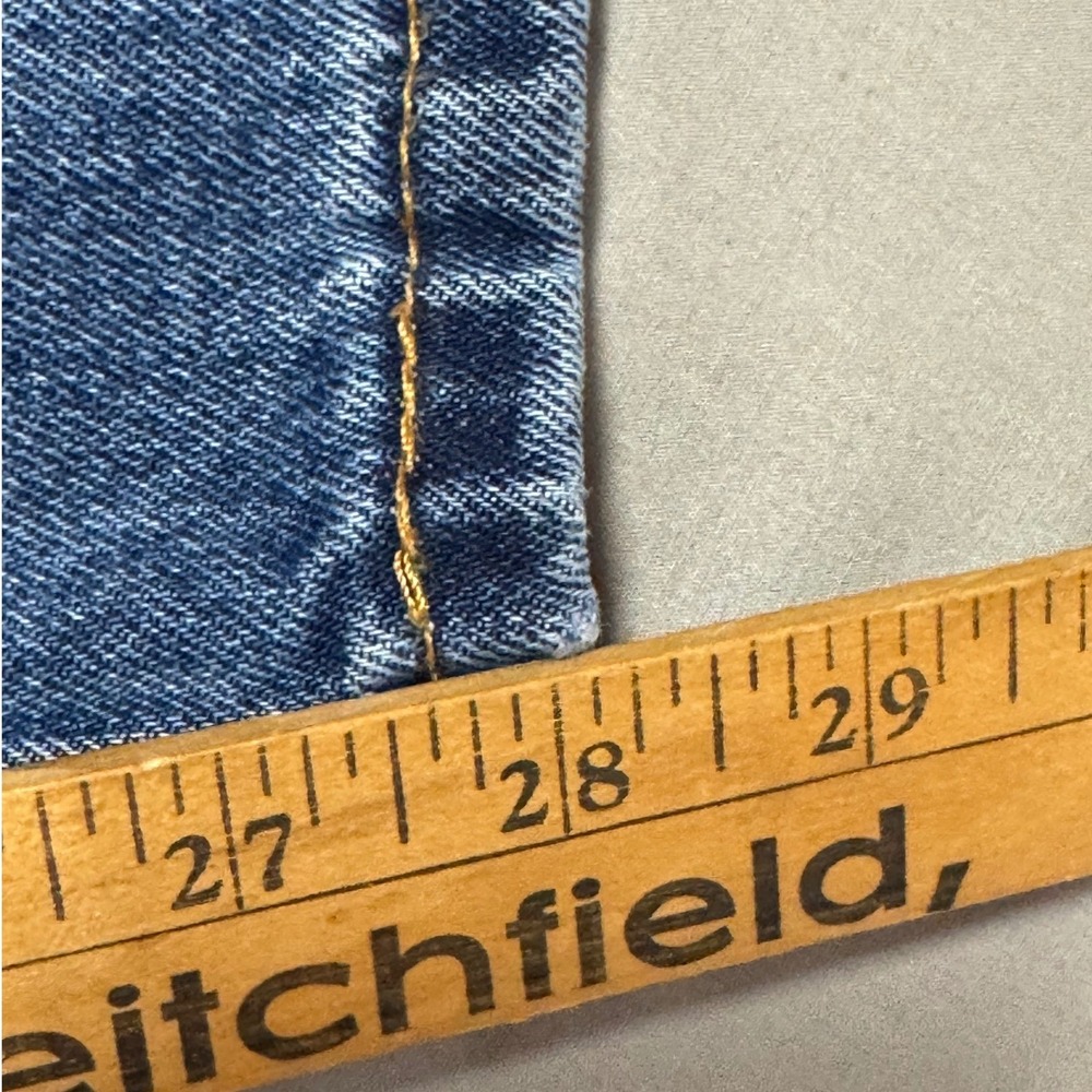 Levis 550 Relaxed Fit Mens Blue Denim Jeans 44x29 Medium Wash 01550-4891 - Picture 10 of 10